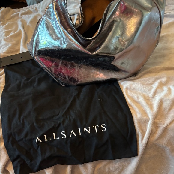 Allsaints -Madea oversized leather hobo - Picture 5 of 11